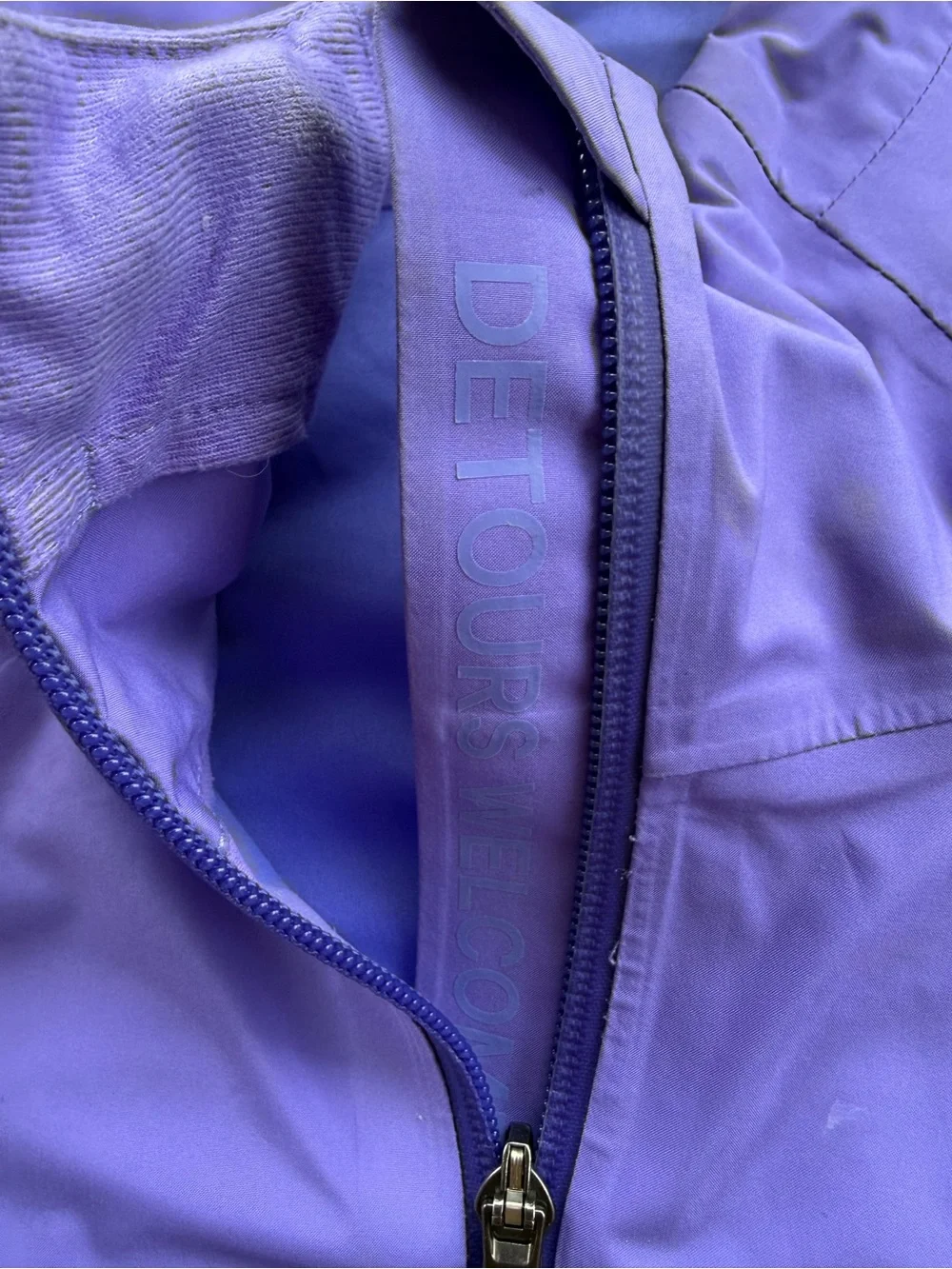 Lululemon Purple women’s Hooded rain Jacket